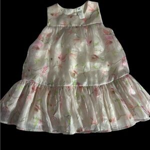 Floral Sleeveless Dress Girls Dress Size 2T
